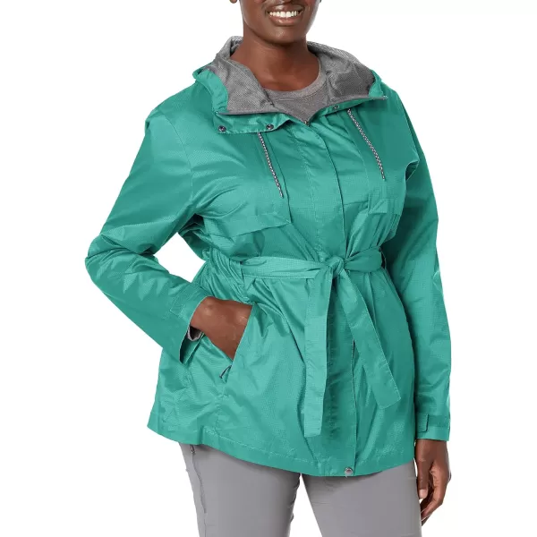 Columbia Womens Pardon My Trench Rain JacketWaterfall