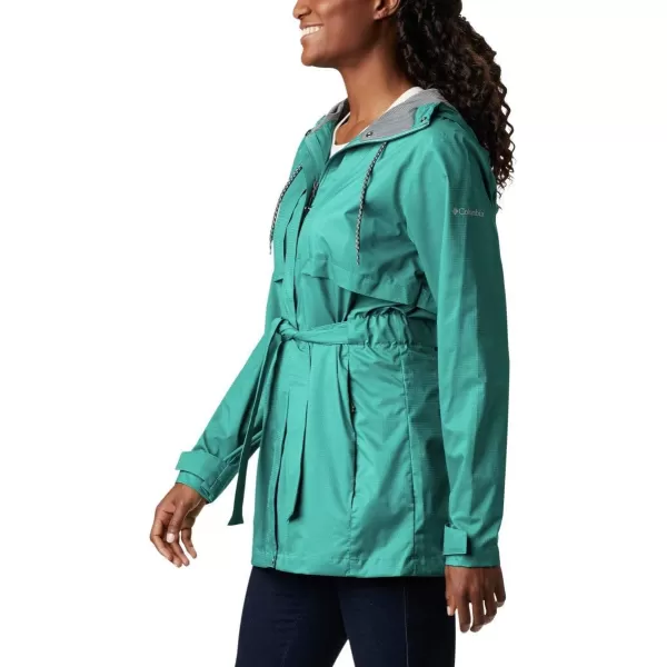 Columbia Womens Pardon My Trench Rain JacketWaterfall