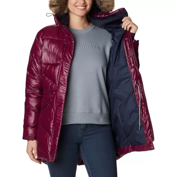 Columbia Womens Peak to Park Ii Mid Insulated JacketMarionberry Gunmetal