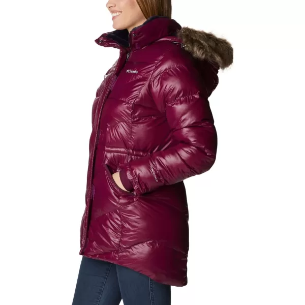 Columbia Womens Peak to Park Ii Mid Insulated JacketMarionberry Gunmetal