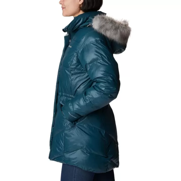 Columbia Womens Peak to Park Ii Mid Insulated JacketNight Wave Gunmetal