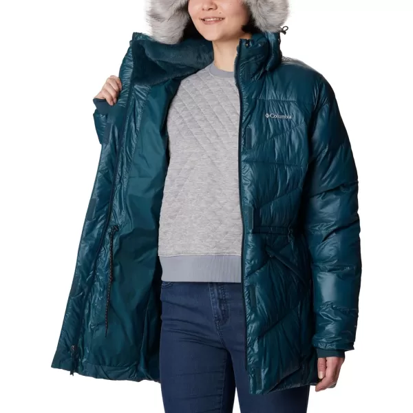 Columbia Womens Peak to Park Ii Mid Insulated JacketNight Wave Gunmetal