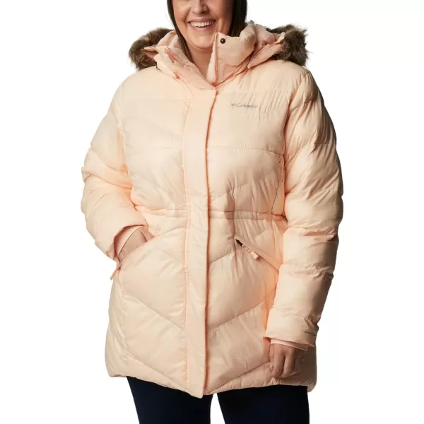 Columbia Womens Peak to Park Ii Mid Insulated JacketPeach Blossom Gunmetal