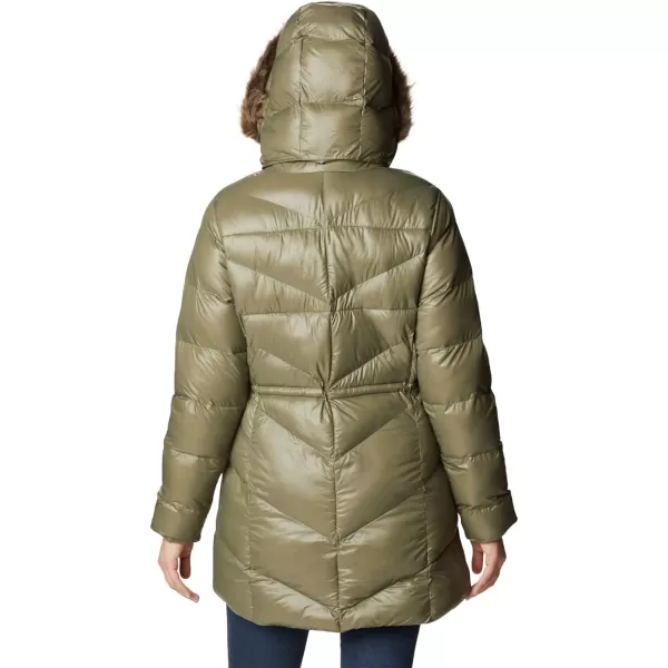 Columbia Womens Peak to Park Ii Mid Insulated JacketStone Green Gunmetal