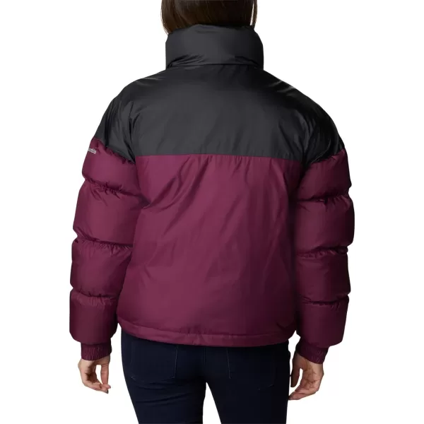 Columbia Womens Pike Lake Cropped JacketMarionberryNew CinderShark