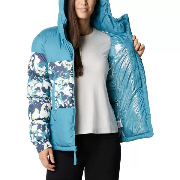 Columbia Womens Pike Lake Ii Insulated JacketCanyon BlueCanyon Blue Florescence