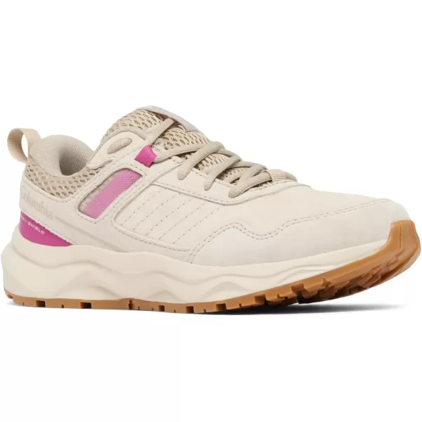 Columbia Womens Plateau Venture Hiking ShoeDark StoneDark Fuchsia