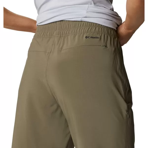 Columbia Womens Pleasant Creek Core PantStone Green