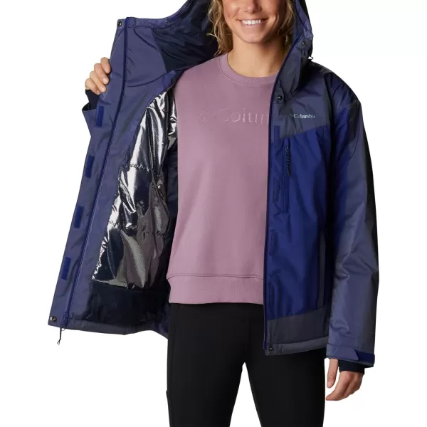 Columbia Womens Point Park Insulated JacketDark Sapphire Sheen