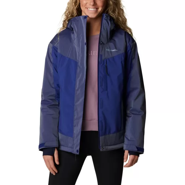 Columbia Womens Point Park Insulated JacketDark Sapphire Sheen