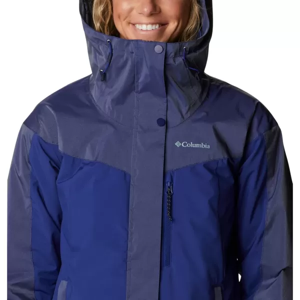 Columbia Womens Point Park Insulated JacketDark Sapphire Sheen