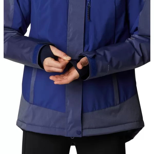 Columbia Womens Point Park Insulated JacketDark Sapphire Sheen