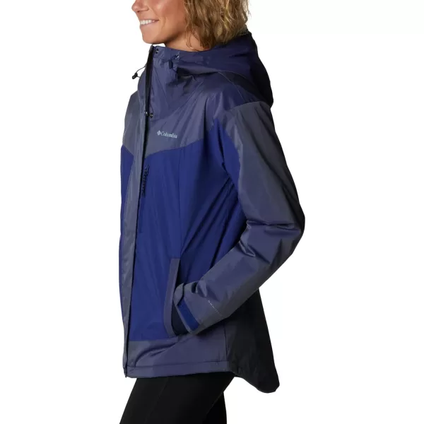 Columbia Womens Point Park Insulated JacketDark Sapphire Sheen