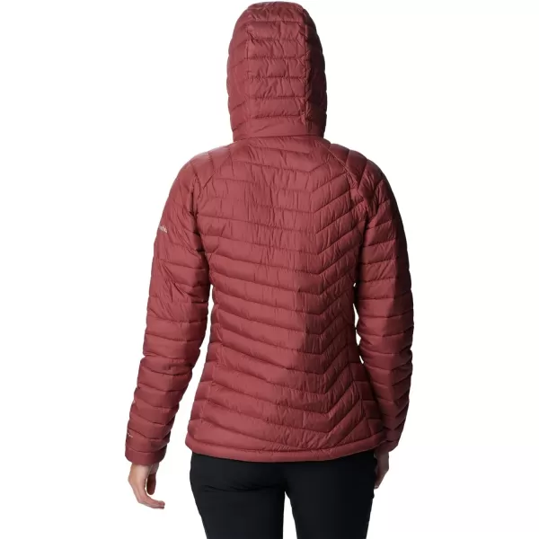 Columbia Womens Powder Lite Hooded JacketBeetroot