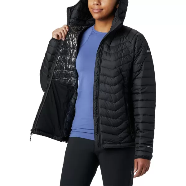 Columbia Womens Powder Lite Hooded JacketBlack