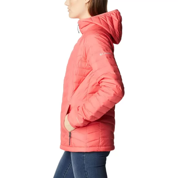 Columbia Womens Powder Lite Hooded JacketBlush Pink