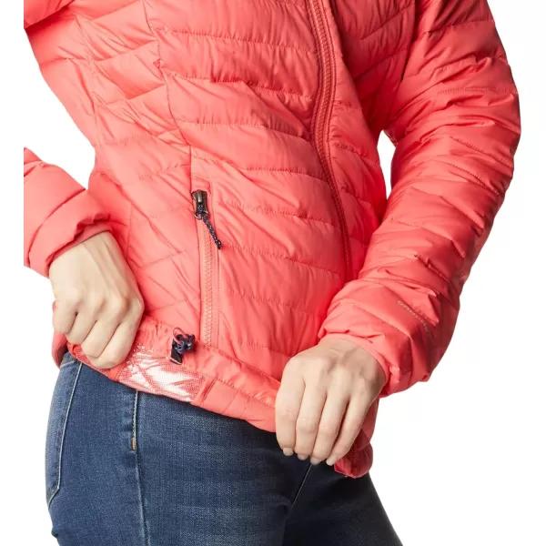 Columbia Womens Powder Lite Hooded JacketBlush Pink