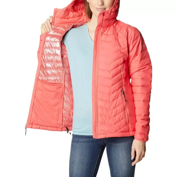 Columbia Womens Powder Lite Hooded JacketBlush Pink