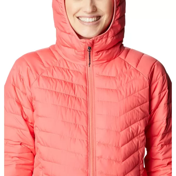 Columbia Womens Powder Lite Hooded JacketBlush Pink