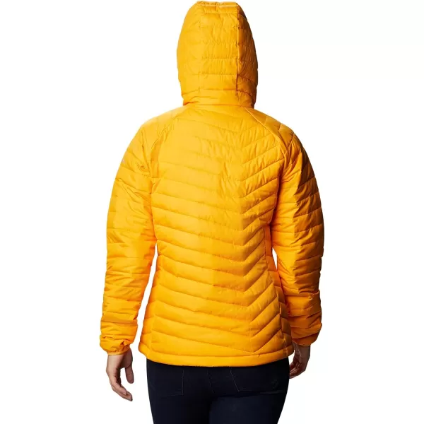 Columbia Womens Powder Lite Hooded JacketBright Marigold