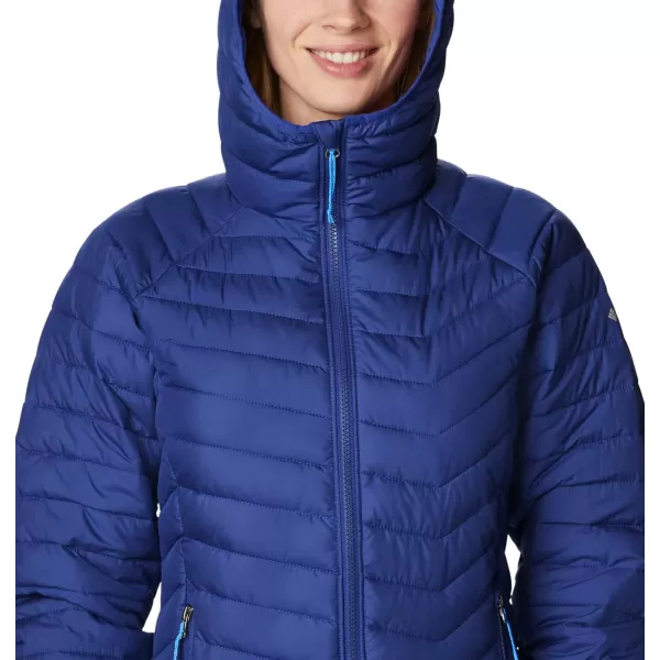 Columbia Womens Powder Lite Hooded JacketDark Sapphire