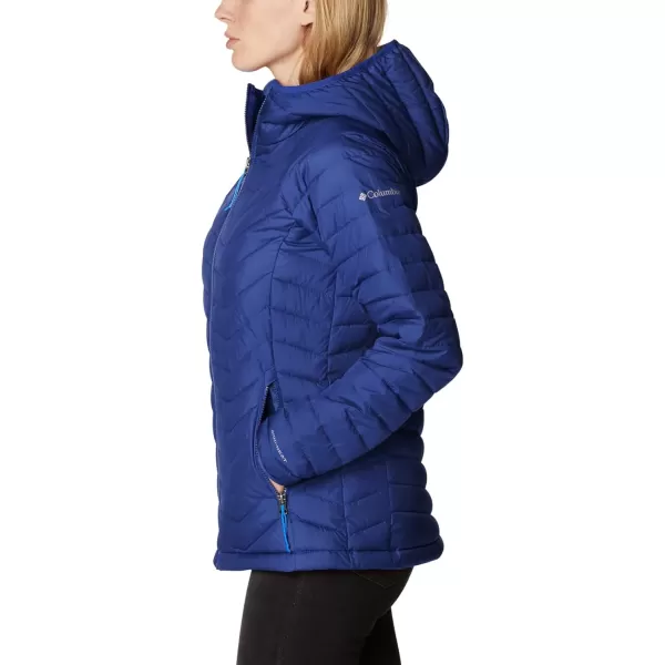 Columbia Womens Powder Lite Hooded JacketDark Sapphire