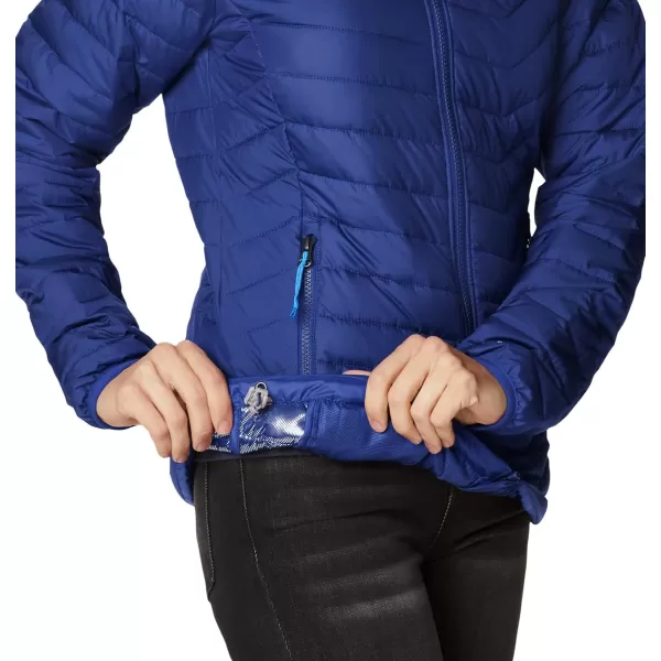 Columbia Womens Powder Lite Hooded JacketDark Sapphire