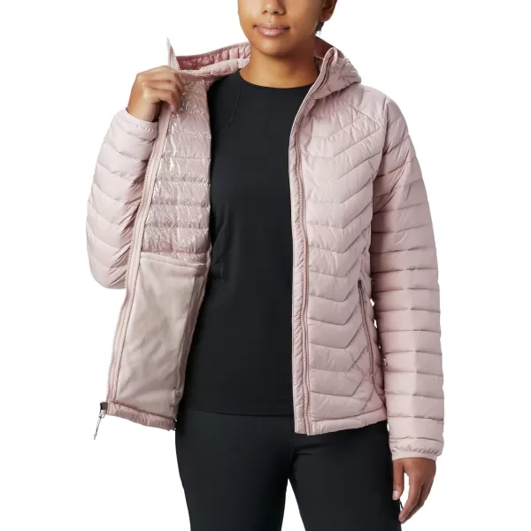 Columbia Womens Powder Lite Hooded JacketDusty Pink