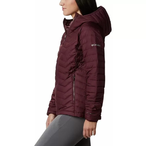 Columbia Womens Powder Lite Hooded JacketMalbec