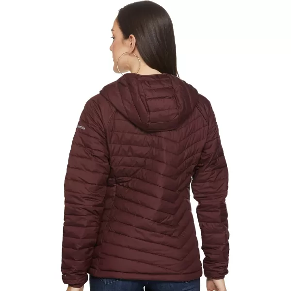 Columbia Womens Powder Lite Hooded JacketMalbec