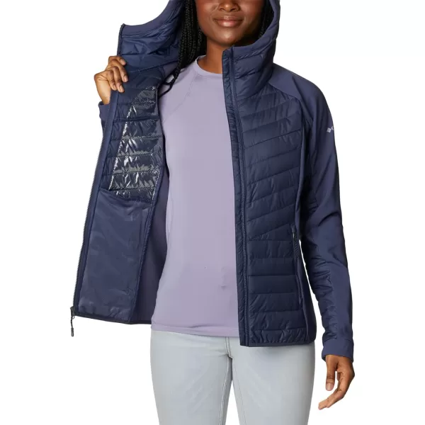Columbia Womens Powder Lite Hybrid Hooded JacketNocturnal
