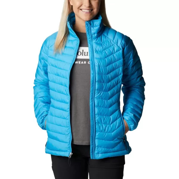 Columbia Womens Powder Lite JacketBlue Chill