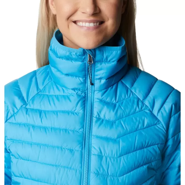 Columbia Womens Powder Lite JacketBlue Chill