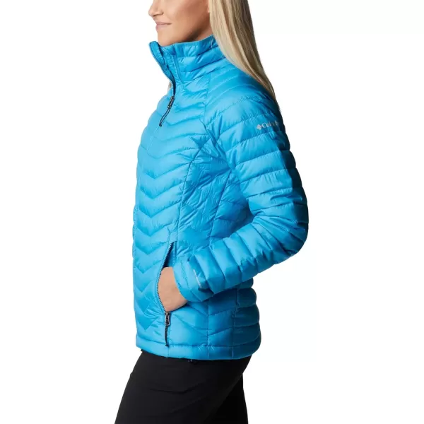 Columbia Womens Powder Lite JacketBlue Chill