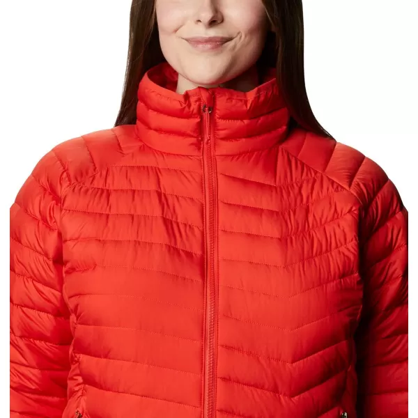 Columbia Womens Powder Lite JacketBold Orange