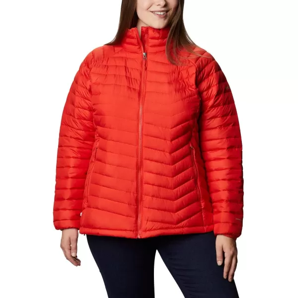 Columbia Womens Powder Lite JacketBold Orange