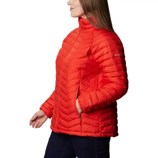 Columbia Womens Powder Lite JacketBold Orange