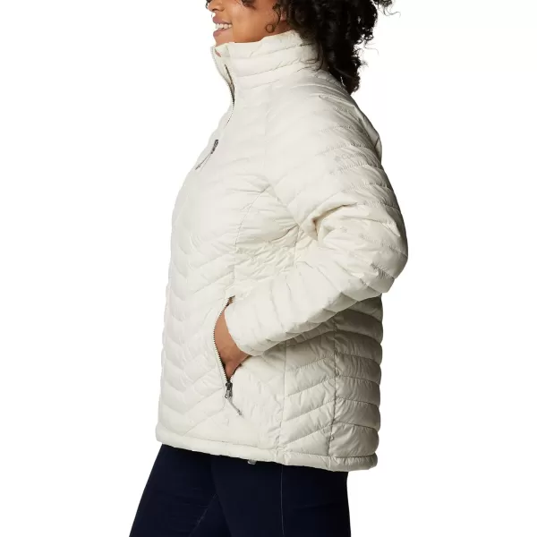 Columbia Womens Powder Lite JacketChalk