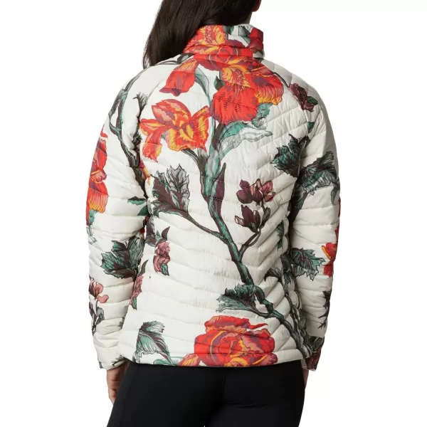 Columbia Womens Powder Lite JacketChalk Botanica Print