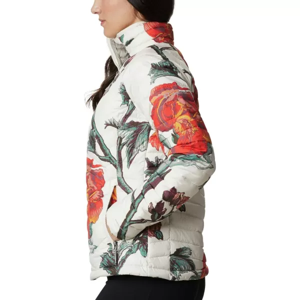 Columbia Womens Powder Lite JacketChalk Botanica Print