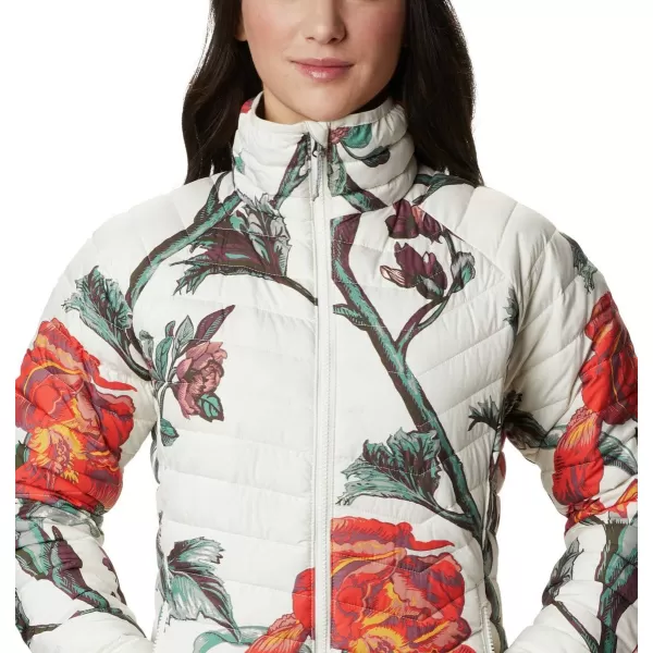 Columbia Womens Powder Lite JacketChalk Botanica Print