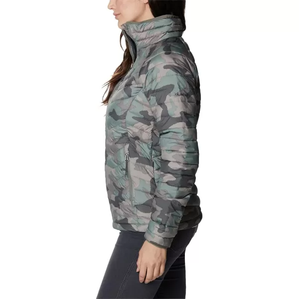 Columbia Womens Powder Lite JacketCypress Trad Camo Print