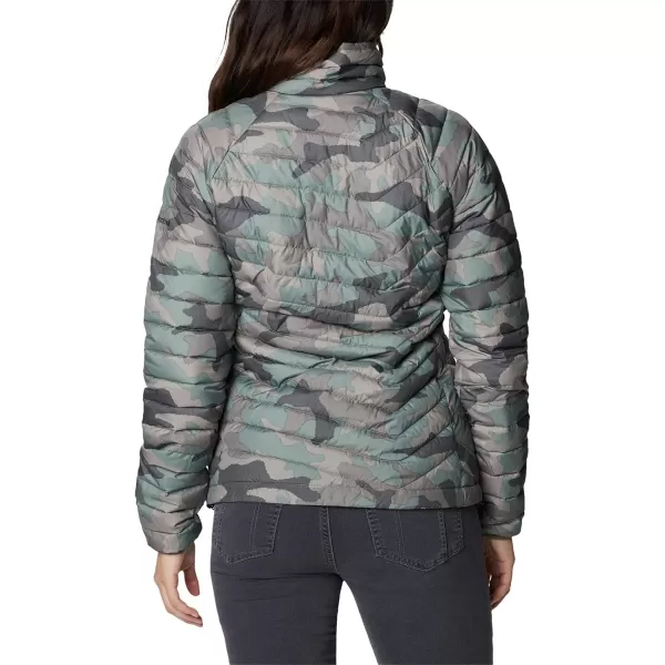 Columbia Womens Powder Lite JacketCypress Trad Camo Print