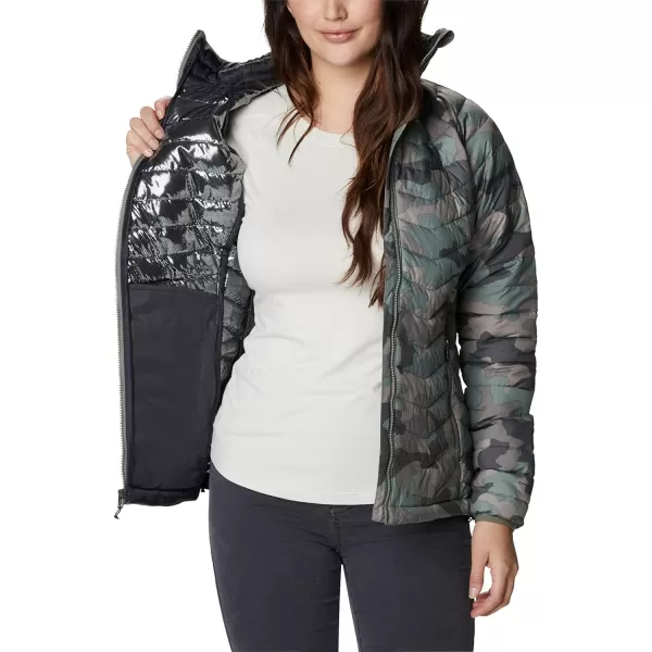 Columbia Womens Powder Lite JacketCypress Trad Camo Print