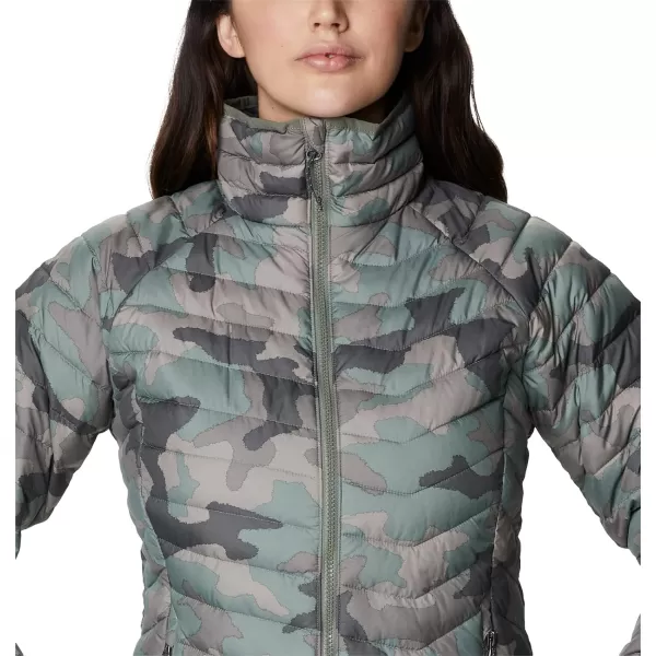 Columbia Womens Powder Lite JacketCypress Trad Camo Print