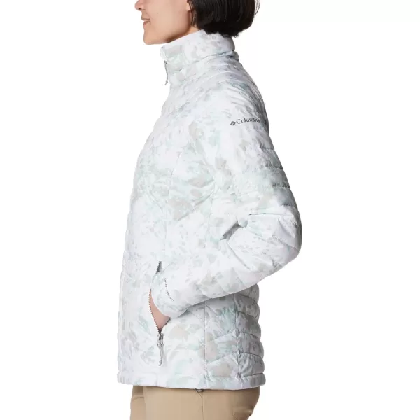 Columbia Womens Powder Lite JacketWhite Flurries Print