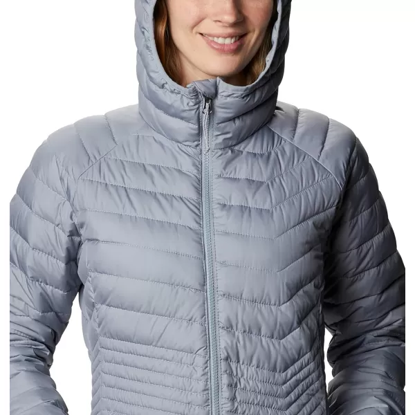Columbia Womens Powder Lite Mid JacketTradewinds Grey