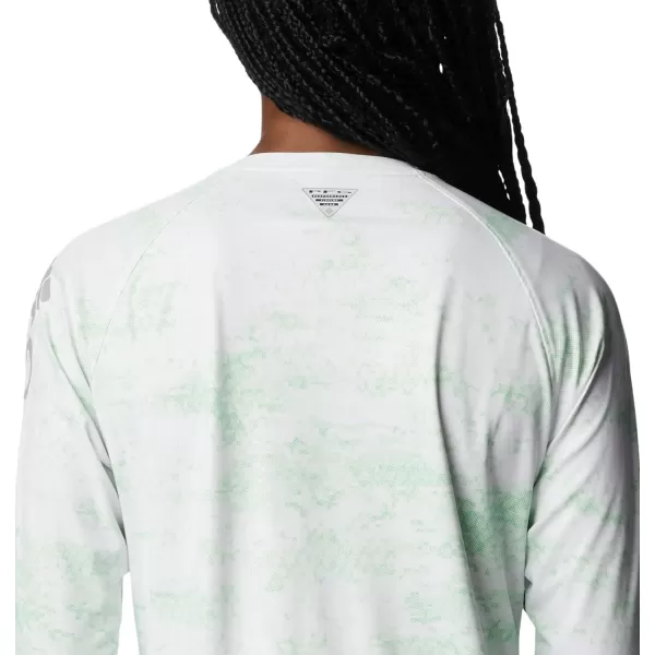 Columbia Womens Printed Tidal Deflector Long SleeveKey West Pfg Camo