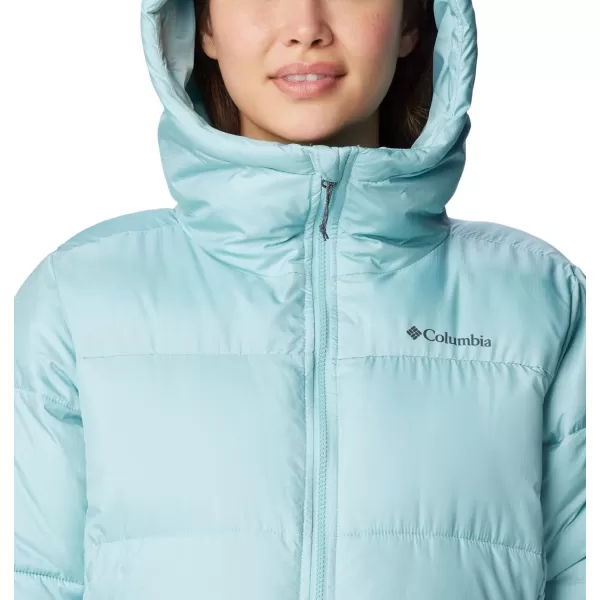 Columbia Womens Puffect Long JacketAqua Haze