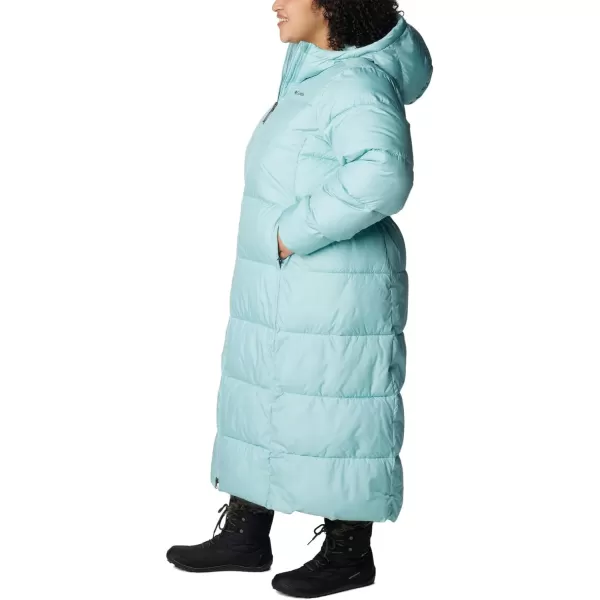 Columbia Womens Puffect Long JacketAqua Haze